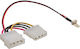 InLine 4-Pin Molex - 4-Pin Molex Cable 0.15m Multicolour 33344