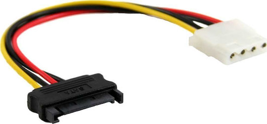InLine 4-Pin Molex - 4-Pin Molex Cable 0.3m Multicolour 29669A
