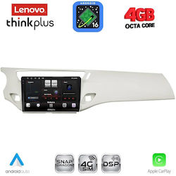 Lenovo Car Audio System for Citroen C3 / DS3 2009-2016 (Bluetooth/USB/WiFi/GPS/Apple CarPlay/Android Auto) with 9" Touch Screen