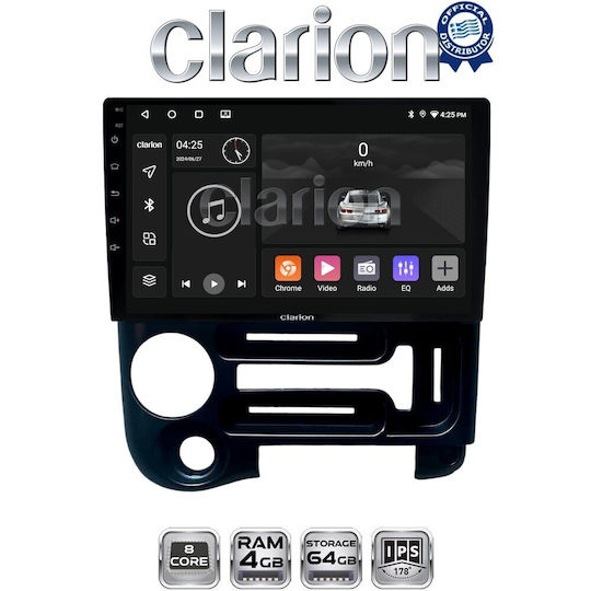 Clarion Автомобилна Аудио Система За Hyundai Atos 1998>2002 Bluetooth USB Вграден Wi-Fi GPS Apple CarPlay Android Auto