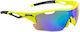 Spiuk Ochelari De Soare Sport Jifter Galben-negru 3 Lentile Oglindite Verde Portocaliu Transparent