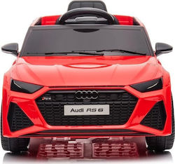 Audi RS6 Μονοθέσιο με Τηλεκοντρόλ 12 Volt Κόκκι...