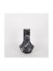 Decorative Black Metallic Vase Φ26xH39cm