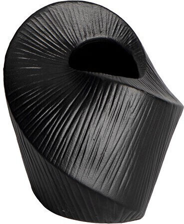 Vază Decorativă Ceramică Neagră 15.1x12.6xÎ15.2cm
