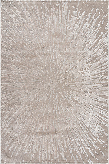 Beauty Home 9255 Rechteckiger Beiger Wohnzimmer Teppich 133x190cm