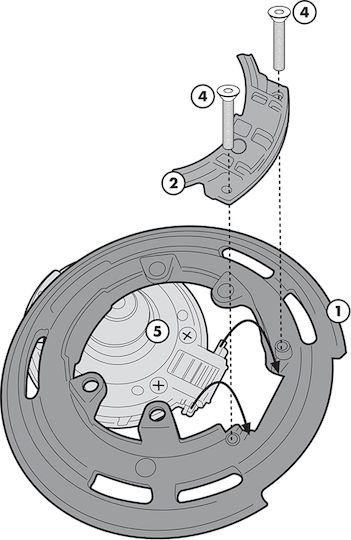 Givi Bf22 Motorrad-Gepäckträger Für Nine T '04-'13