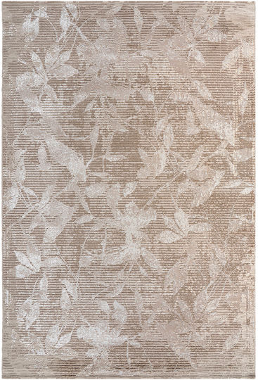 Beauty Home 9260 Rechteckiger Beiger Wohnzimmer Teppich 133x190cm