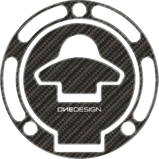 Fuel Tank Sticker Carbon Effect Yamaha Ptgsy4p Onedesign