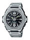 Casio Men's Battery Watch with Silver Metal Bracelet