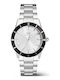 Daniel Wellington Men's Watch 40mm Battery with Silver Metal Strap