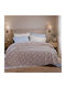 Nef-Nef Homeware Judith Комплект Одеяло Полар Единично 160x220см. Сив