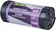 Donau Trash Bags Capacity 35lt With Drawstring 60x50cm 50pcs Black