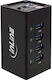 InLine Hub 4 Θυρών USB 3.0 με σύνδεση USB-A