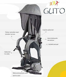 Guto Hiking Ram Μάρσιπος Πλάτης Γκρι Guto Hiking Ram Μάρσιπος Πλάτης Γκρι