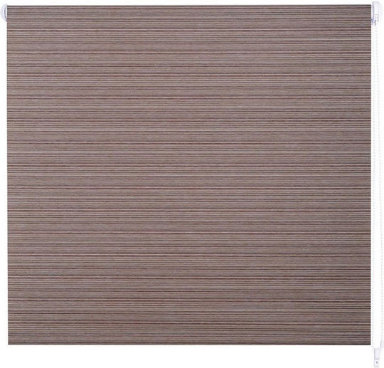Domoletti Roller Blinds Partial Blackout Brown W60xH170cm