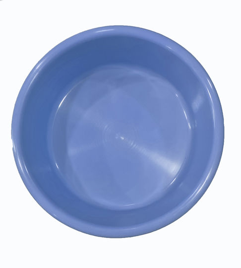 Rund Reinigungseimer 37x37x12cm Fassungsvermögen 7l Hellblau