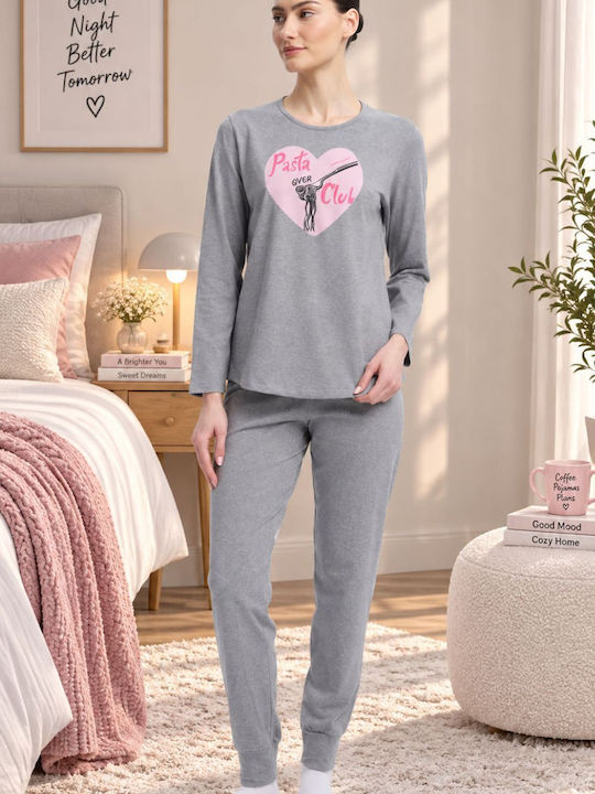 Minerva Set De Pijamale De Iarnă Pentru Femei D...