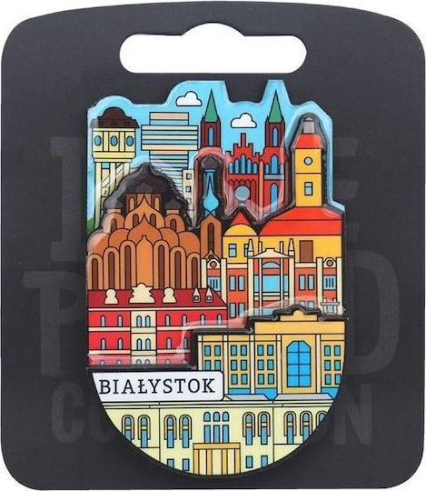 Pan Dragon Магнитче I Love Poland Białystok Ilp-mag-c-pod-06