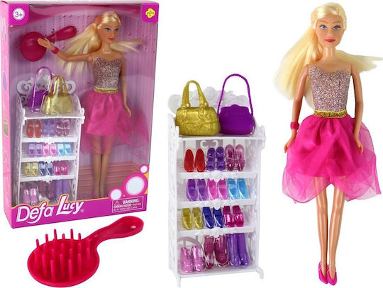 Lean Toys Κούκλα για 3+ Ετών 12εκ.