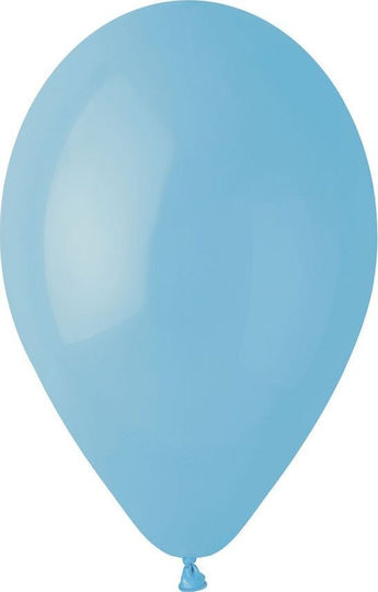 Zusammensetzung mit 100 Luftballons Baby-Geburt Blauen G110 30cm