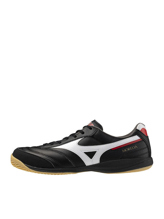 Mizuno Morelia Sala IN Football Shoes Hall Black