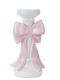 Kerzenhalter in Rosa Farbe 13,7x25,2x11cm