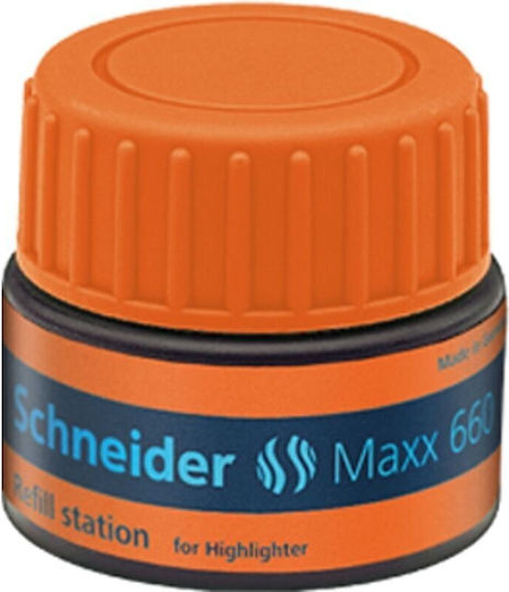 Schneider Пълнител за писалка оранжев 30 мл