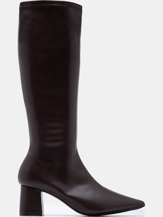 Luigi Luigi Damenstiefel mit Wildleder Über dem...