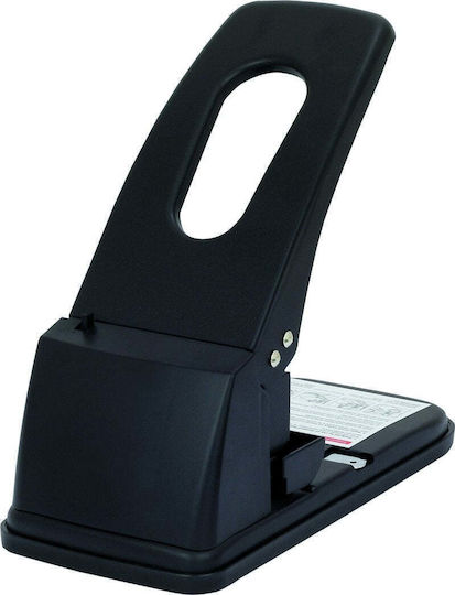 Kw-trio Metal Filing Paper Punch Power 09380 Black 100 Sheets
