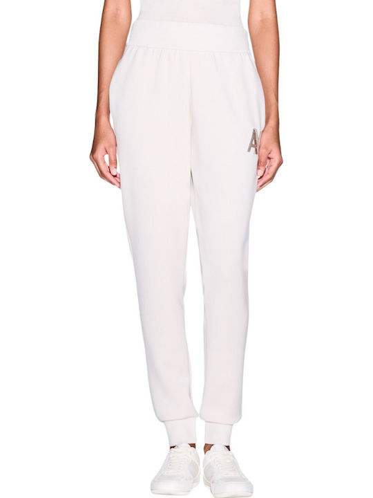 Damen Stoffhose in Creme