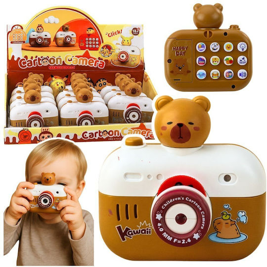 Lean Toys Interactive Capybara Toy for 3+ Years