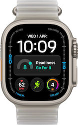 Apple Watch Ultra 4 Titanium 49mm Αδιάβροχο με ...