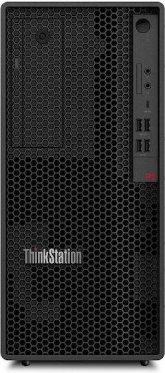 Lenovo ThinkStation P2 Tower G2 Настолен компютър (Ultra 7-265/32GB DDR4/512GB SSD/RTX 2000 Ada/W11 Pro)