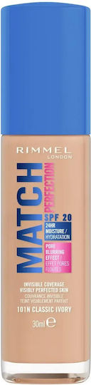 Rimmel Fond de ten lichid 101n Classic Ivory 30ml
