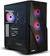 Hiro Wildcat Гейминг Настолен Компютър Ryzen 5-7500F 16GB DDR4 1.0TB SSD GeForce RTX 5050 W11 Home
