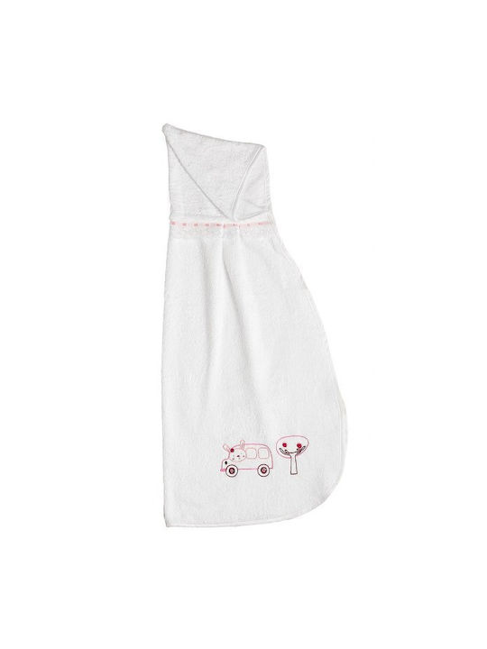 24home.gr Baby-Handtuch Rosa