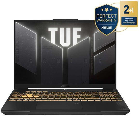 Tuf Gaming F16 FX607VJR‑TU289W 16" FHD+ 144Hz (i5-205H/16GB/512GB SSD/GeForce RTX 3050/W11 Home) (US Keyboard)