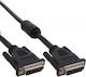 InLine Кабел DVI-D Мъжки - DVI-D Мъжки 3м Черен 17783