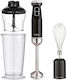 Zelmer X-act Handmixer mit Inox-Stab 1200W Schwarze