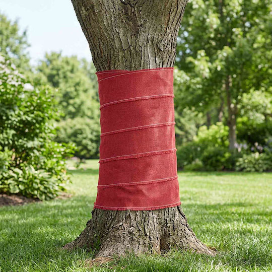vidaXL Dekorationsstoff 50x10000cm Rotes Herstellerfarbe