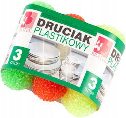Lumarko Bratek Plastik Küchenschwämme 3 Stück Bra-dr-001-20 Lumarko Bratek Plastik Küchenschwämme 3 Stück Bra-dr-001-20