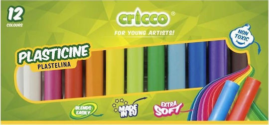 Cricco Knete Mit 12 Farben Für 3+ Jahre