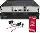 Uniview NVR-8-8MP-F Записващо NVR 9 Канала с Резолюция 4K