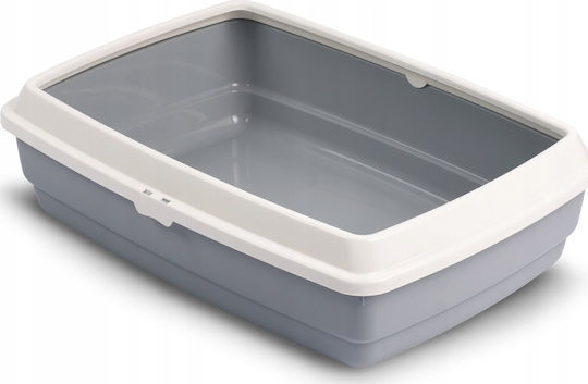 Barry King Barry King Cat Litter Tray Grey W42 x D33 x H14cm