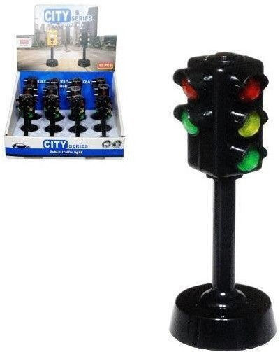 Swede Swede Miniatur-Spaßspielzeug Verkehrsampel Signal Für 3+ Jahre 30cm