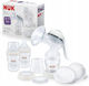 Nuk Handbuch Einfache Milchpumpe Ohne BPA Transparent 150ml 10.252.148