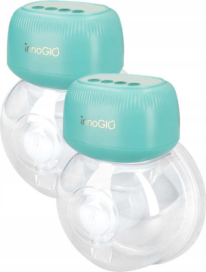 innoGio GIOluna Smart Ηλεκτρικό Διπλό Θήλαστρο Μπαταρίας Λευκό GIO-353