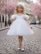 Mi Chiamo Weißes Taufkleid K4816
