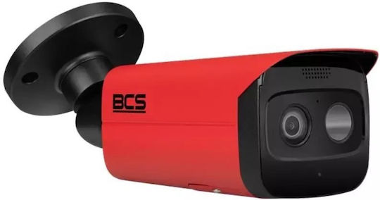 BCS BCS-L-TIP541FSR3-FDT(0401) IP Термална Камера за Видеонаблюдение Full HD+ 4MP Водоустойчива с Обектив 4mm Червена