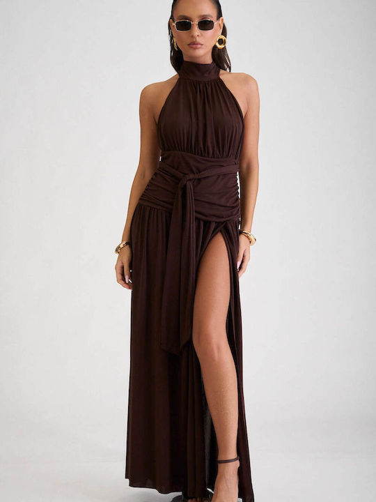 Maxi Dress Dark Brown